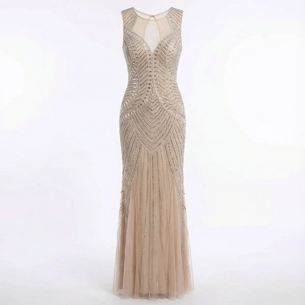 Aiden Mattox EMBELLISHED GOWN BALL PROM